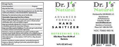 Dr. J's Natural (Dr. J 16oz)